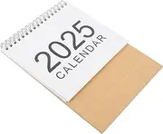 TOGEVAL 2025 Desk Calendar Monthly Table Calendar Simple Design for Home Office School for Daily Scheduling Planning