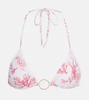 [Melissa Odabash] Melissa Odabash Miami bikini top AU 12 red