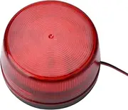 1PC LED Flashing Lamp, High Strength Uniform Security Alarm Strobe Light with Triple Frequency Flash, Signal Warning Light for Various Road Cones Guardrails