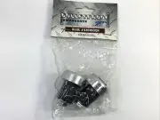 Bulletproof BMX Bar Jammers Bar End Plugs Aluminum Silver Vintage Mid-School NOS