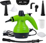 [Quest] Handheld Steam Cleaners / 2 Colours/Multi-Purpose/Portable / 1,000W / 0.25L Water Tank/Produces Steam Up to 130°C (Green)