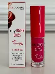 NIB My Clarins My Lovely Gloss PINK IN LOVE 01