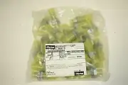 Lot of 25 Parker Tube Fittings 8 WTX-WLN-S Triple-Lok Bulkhead Union