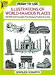 Ready-To-Use Illustrations of World-Famous Places ─ 109 Different Copyright-Free Designs Printed on One Side