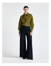 [Cue] Olive Dolman Sleeve Shirt in Olive
