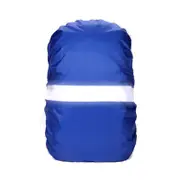 Blue Outdoor Foldable Backpack WaterProof Rain Cover Rucksack Camping Travel Bag