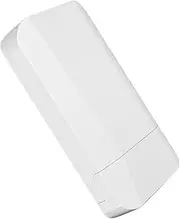 DC 12V Outdoor Wireless Point to Point Ethernet Bridge with 100Mbps POE Adapter 500M 300Mbps Stable Network Extension