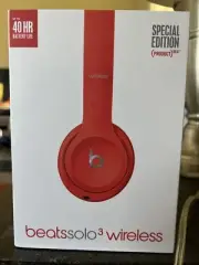 Beats by Dr. Dre MX472LLA Solo3 Wireless On-Ear Headphones - Citrus Red