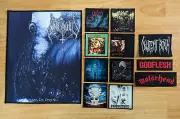 LOT 12 DETAH THRASH METAL PATCHES NEW AS IS MOTORHEAD OBITUARY GOJIRA POSSESSED