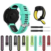 Watch Band for Garmin Forerunner 735XT / 630/620/235/230/220 Approach S20 / S6 / S5 Silicone Replacement Strap Breathable Sport Band Wristband