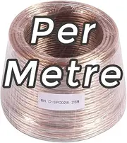 1 Metre of - SWAMP Home Theatre Figure 8 Speaker Cable - 17AWG