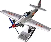 Replica 1/48 for Mustang P51 Fighter Military Alloy Finished Aircraft Model Classic Display Souvenir for Adult Boy Airplane Toy