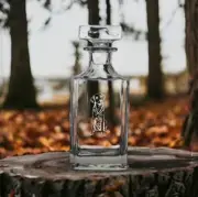 Labrador Decanter 26 Oz Bourbon Whiskey Premium Glass Personalize Dog Gift NEW