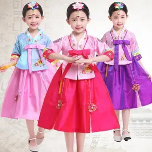 新款 兒童 韓服  北韓族 表演服 大長今 韓國 舞臺裝 5個顏色