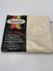 New Vtg Meadowbrook Luxury Perscale 180 Treads Irregular Twin Fitted Sheet 39x75