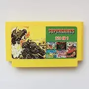 Royal Retro 218 in 1 Big Yellow 8 bit 60 pins Game Card