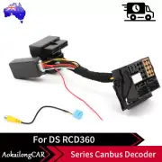 Car Plug & Play Adapter Cable CANBUS Decoder Set For VW MIB Car Radio DS RCD360