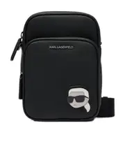 K/Ikonik 2.0 Kore textured shoulder bag One size black