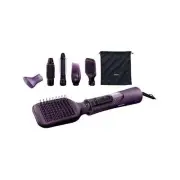 Philips HP8656 Ionic Care Hair Dryer Styler Brush - Purple, Black - Netherlands