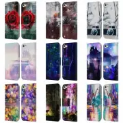 HAROULITA CONCEPT PHOTOGRAPHY LEATHER BOOK WALLET CASE FOR APPLE iPOD TOUCH MP3