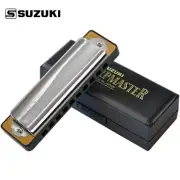 Suzuki Harpmaster 10-Hole Diatonic Harmonica Key of Ab With Case MR-200-AB