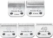 Cosyonall Dog Grooming Replacement Blade Compatible with Andis Clippers, Carbon Steel, Removable Ceramic, Sharp Edge, Also Compatible with Wahl/Oster Dog Clippers