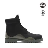 在飛比找Timberland®官方線上旗艦店優惠-Timberland 男款黑色磨砂革防水6吋靴|A5UYW0