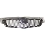 Grille For 2009-2010 Toyota Corolla Upper With Mesh Style Textured Black Plastic (for: Toyota)