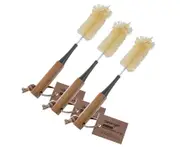 Eco Cleaning Bamboo Bottle Brush Hand Scrub Bristle Washing