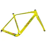 Cinelli King Zydeco Gumbo Yellow Carbon Disc Brake Frame L RRP £2299 NOW £1049