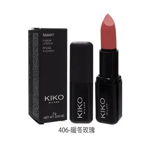 KIKO 黑管滋潤唇膏(3g)【小三美日】SMART FUSION LIPSTICK D631433