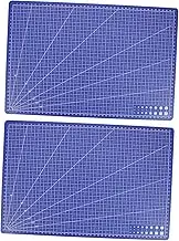 2pcs Self Healing PVC Cutting Mat for Sewing DIY Crafts and Engraving Durable Flexible Accurate Scale for Teachers Students and Craft Enthusiasts