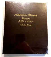 NEW Dansco 8141 American Women Quarters 2022-2025 with Proofs Supreme Coin Album