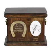 Lipizzan wooden urn for a horse Art-Dog