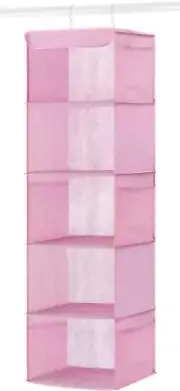 Whitmor 6636-1234-PINK Hanging Accessory Shelves, Pink