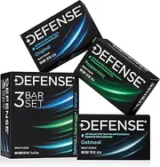 Defense Soap - 4 Ounce Soap Bar 3 Scent Mixed Box - 3 Pack