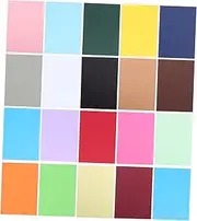 100 Sheets of Mixed Color Cardstock Paper DIY Craft Making Card Paper Print Paper Blank Paper Photography Kit