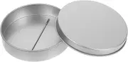 SOLUSTRE Stainless Steel Biscuit Storage Case Cookie Needle Scribe Set Simple Biscuit Case for Sugar Pancake Making