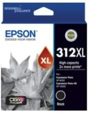 Epson 312XL Black Ink Cartridge - High Yield