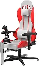 EG STARTS Flight Sim Chair Mounts Center Joystick Chair Mount Thrustmaster T-Flight Hotas 4 & Warthog Flight Stick & T16000M FCS & TCA Sidestick Airbus Edition & VKB Gunfighyrt pro MK 3 Stick