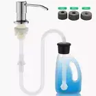 Soap Dispenser Dishwashing Liquid Kitchen Sink Mounted Lotion Dispenser