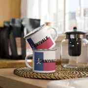 Sunnyvale Texas Flag Enamel Mug