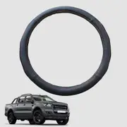 Steering Wheel Cover for Ford Ranger 2015-2018 38CM Leather - Circle