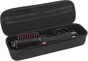 Hard Shell EVA Travel Case Carrying Storage Bag Compatible with Revlon One-Step Hair Dryer Brush 1.0 & Plus 2.0 (Black)