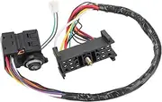 Ignition Switch Compatible with Chevy Blazer C1500 C2500 C3500 K1500 K2500 K3500 Tahoe GMC Suburban Sonoma Yukon 1995-1996 with 12-Prong and 2-Prong Female Terminals Replacement for 26036311