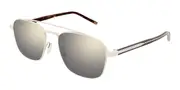 Saint Laurent SL 665 Asian Fit 005 Men's Sunglasses White Size 56
