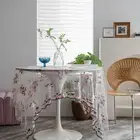Table Cloth Lace Exquisite White Lace Tablecloth Rustic Wedding Soft Baby Shower