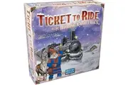 Ticket to Ride Nordic Countries Board Game - Embark on a Scandinavian Railway Adventure! Fun Family Game for Kids Adults, Ages 8+, 2-3 Players, 30-60 Minute Playtime, Made by Days of Wonder