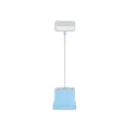 Supperstore Source of Light Multifunctional Pen Holder Table Lamp Learning Lamp Bedroom Touch Dimming Eye Care Fashion LED Night Light-Blue