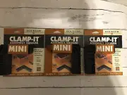 New Lot of 3 Rockier Mini Clamp-It. Assembly Squares 4”x4”x1-1/4” 2776